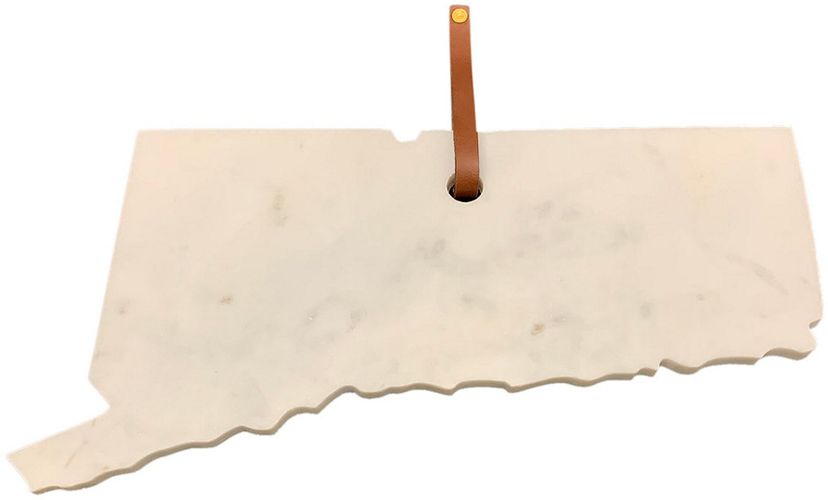 BIDKhome Large Polished Marble Connecticut Cutting Board