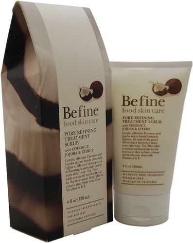 Befine 4oz Food Skin Care Pore Refining Treatment Scrub