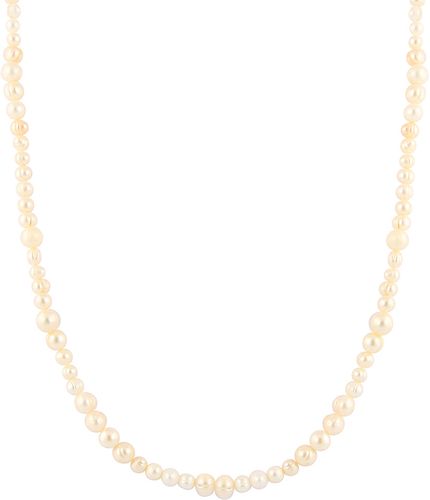 Splendid Pearls 7-8mm Freshwater Pearl 36in Necklace