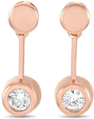 14K Rose Gold 0.25 ct. tw. Diamond Earring