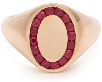 Ruby & Pink 18kt Gold Ring - Womens - Red