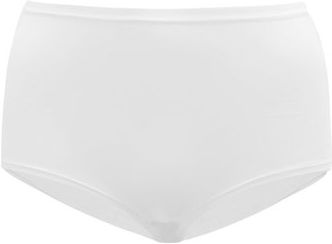 Core High-rise Modal-blend Briefs - Womens - White