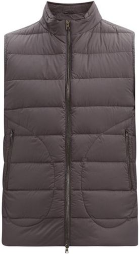 Legend Quilted Down Gilet - Mens - Grey