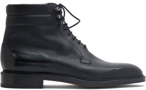 Alder Leather Boots - Mens - Black