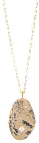 Staccato Diamond & 18kt Gold Necklace - Womens - Multi
