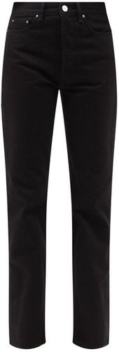 Ease Straight-leg Jeans - Womens - Black