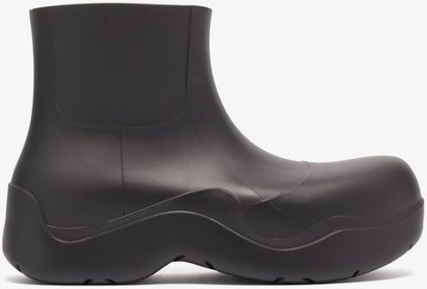 The Puddle Biodegradable-rubber Ankle Boots - Mens - Black
