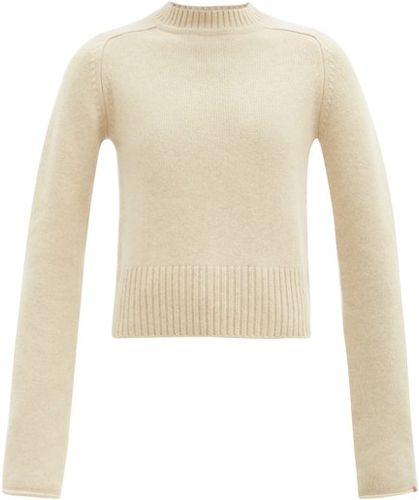 No. 152 Cherie High-neck Stretch-cashmere Sweater - Womens - Ivory