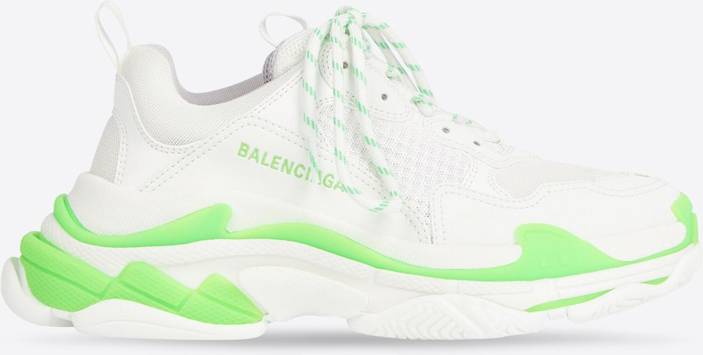Triple S Sneaker Green - Man - 7 - Polyurethane, Polyester & Nylon