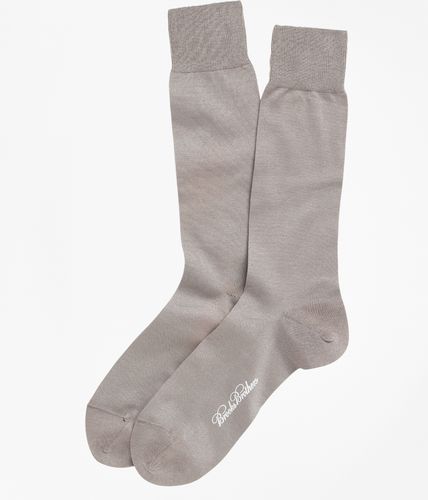 Egyptian Cotton Jersey Knit Crew Socks