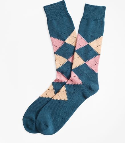 Argyle Crew Socks