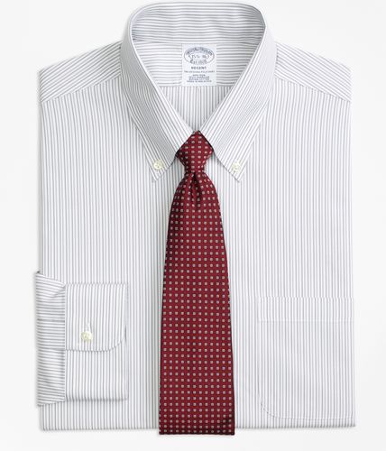 Regent Fitted Dress Shirt, Non-Iron Tonal Stripe