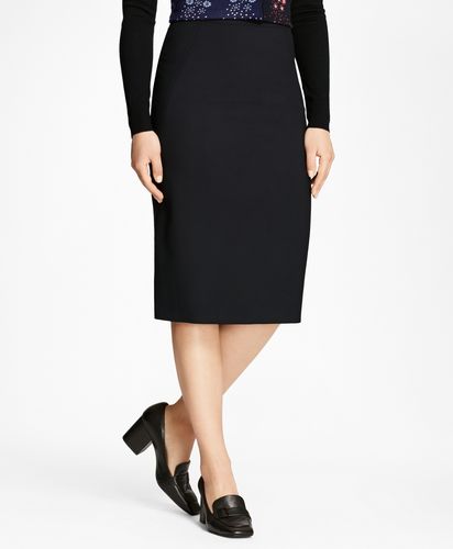 Petite Wool Pencil Skirt