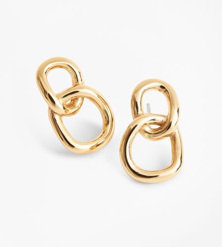 Gold-Plated Chain Earrings