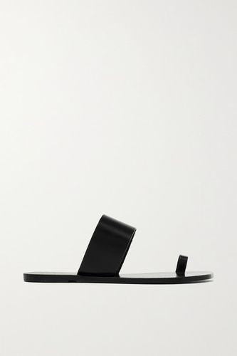 Astrid Leather Sandals - Black