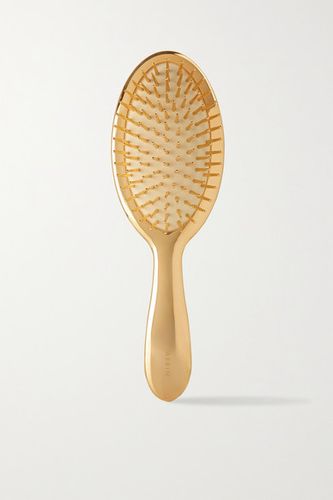Large Gold-tone Hairbrush