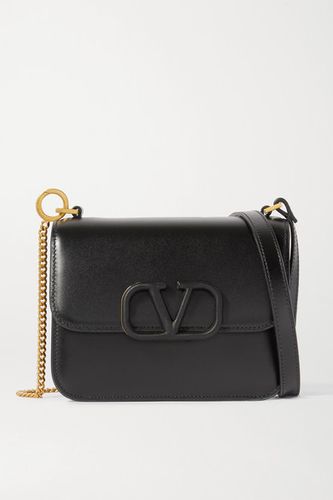Garavani Vsling Small Leather Shoulder Bag - Black