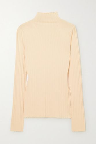 Bottani Ribbed Merino Wool And Cashmere-blend Sweater - Beige