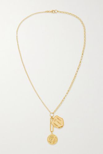 Wholeness And Pax 18-karat Gold Diamond Necklace