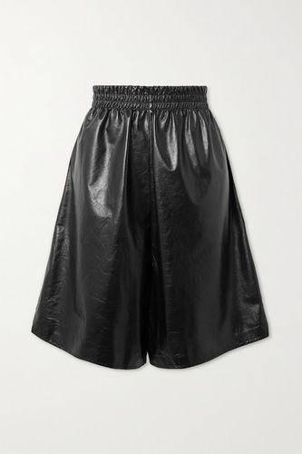 Leather Shorts - Black