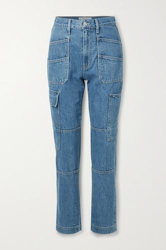 Savior High-rise Straight-leg Jeans - Mid denim