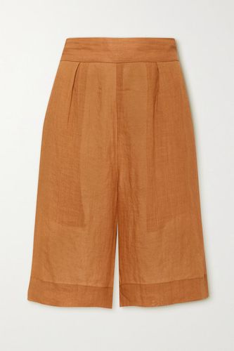 The Board Ramie Shorts - Orange