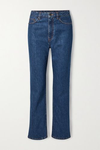 Christie High-rise Straight-leg Jeans - Mid denim