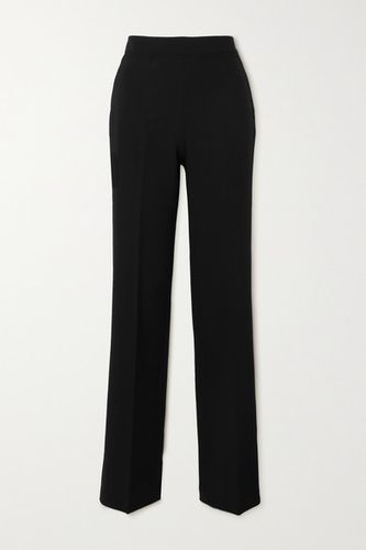 Goldie Stretch-crepe Straight-leg Pants - Black