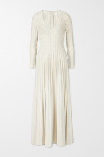 Net Sustain Ada Ribbed-knit Midi Dress - Ivory