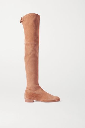 Lowland Suede Over-the-knee Boots - Camel