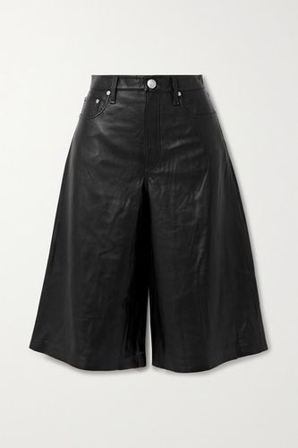 Leather Culottes - Black