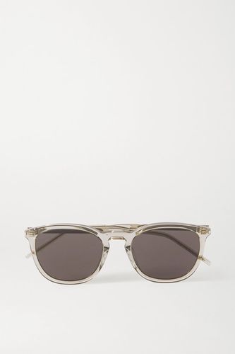 Square-frame Acetate Sunglasses - Brown