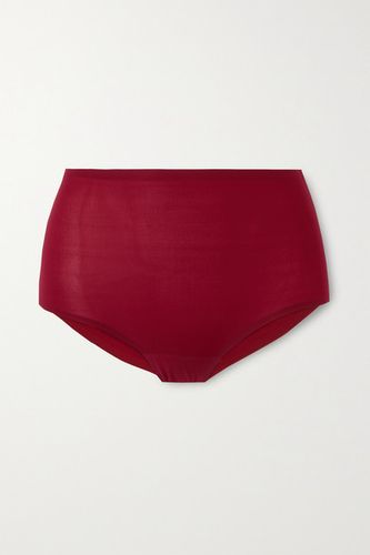 Soft Stretch Jersey Briefs - Claret