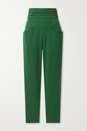 Stoda Lyocell-blend Slim-leg Pants - Green