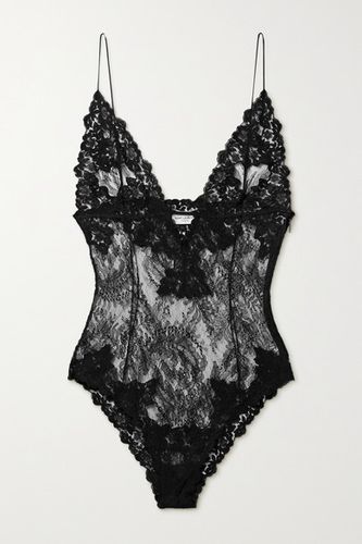 Lace Bodysuit - Black