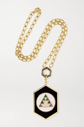 18-karat Gold Multi-stone Necklace
