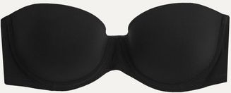 Perfectly Fit Padded Strapless Bra - Black