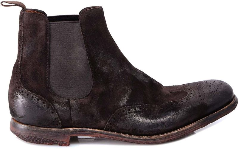 Distressed Effect Chelsea Boots