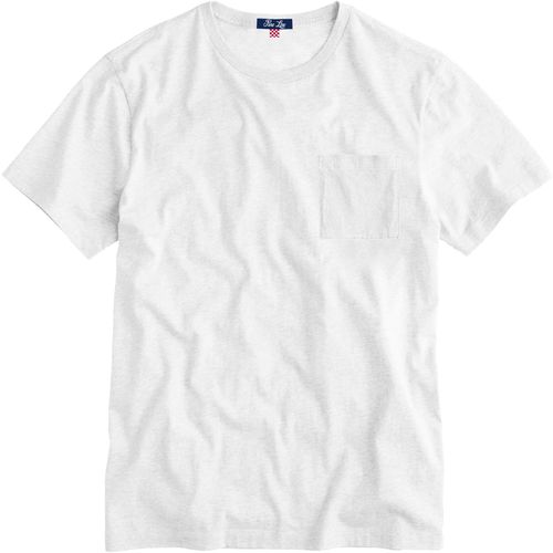 T-shirt Man White Linen