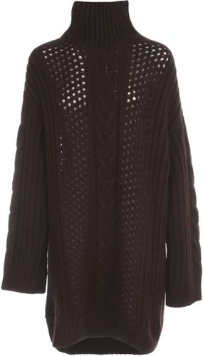 Diya Oversized Sweater High Neck