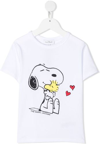 Jersey T-shirt With Snoopy Print