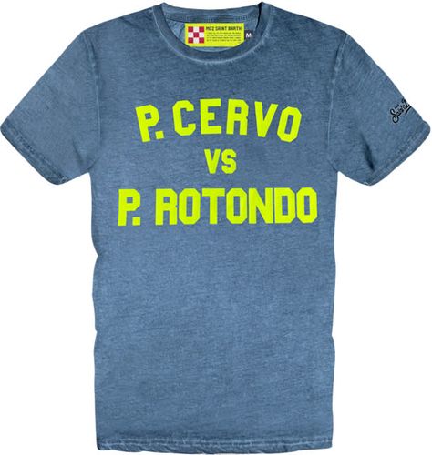 Porto Cervo Vs Porto Rotondo Bluette Mans T-shirt