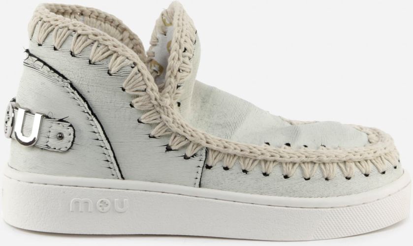 Eskimo Sneaker Ankle Boots With Maxi Rear Logo