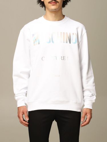 Couture Sweatshirt Moschino Couture Crewneck Sweatshirt With Mirror Print