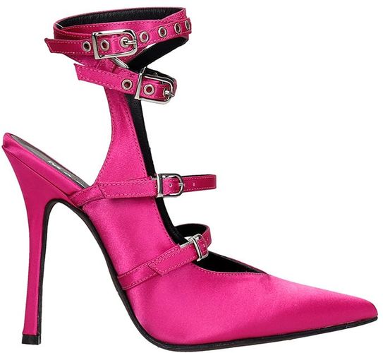 Dec Cinturini Pumps In Fuxia Satin