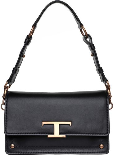 Tods Black Leather Bag