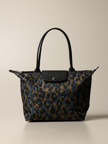 Shoulder Bag Le Pliage Longchamp Bag In Animalier Nylon