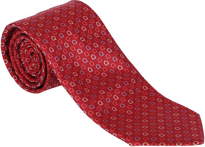 Red Silk Tie