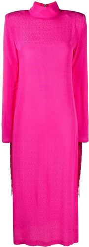 Reba Pink Dress With Fringes