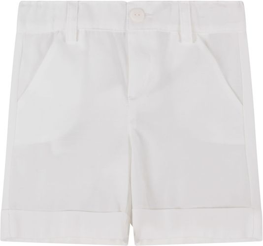 White Babyboy Short